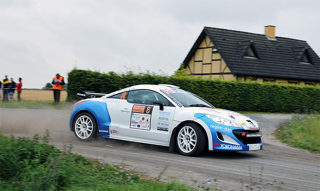 Kjeld Seidler og Marc Troels-Smith tog teamets anden klassesejr i Sydhavsrallyet
(Foto: rallypics.dk)